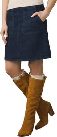 prana denim skirt