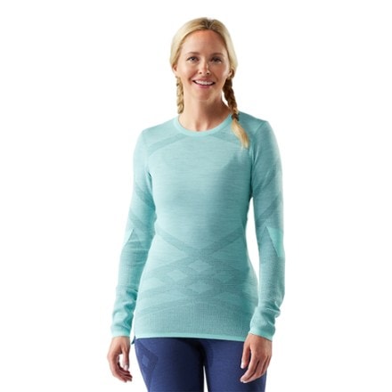 Smartwool Intraknit Thermal Merino Crew Base Layer Top - Women's 0