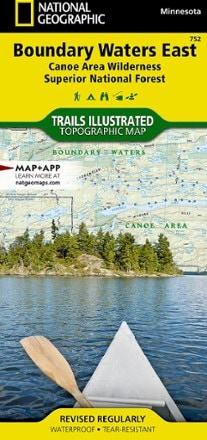 National Geographic National Geographic 752 Boundary Waters - East and Superior National Forest Trail Map 0