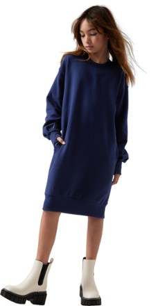 Athleta Retroactive Fleece Dress - Girls' 5