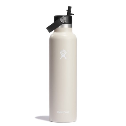 Hydro Flask Standard-Mouth Vacuum Water Bottle with Flex Straw Cap - 24 fl. oz. 0