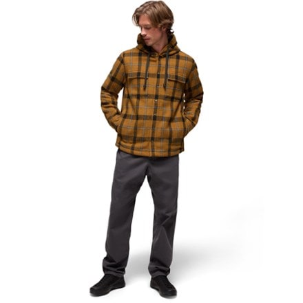 prAna Asgard Hooded Flannel Shirt Jacket - Men's 3