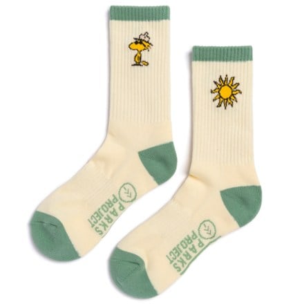 Parks Project Peanuts x Parks Project Trail Crew Socks - 2 Pairs Side two