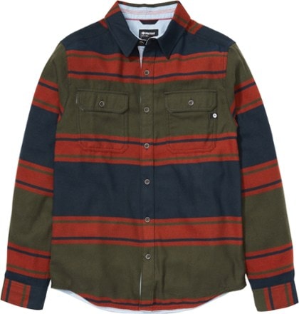 Marmot Del Norte Midweight Flannel Long-Sleeve Shirt - Mens