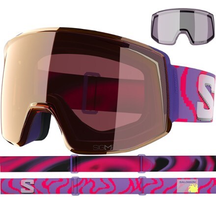 Salomon Skarn Prime Sigma + 1 Lens Snow Goggles 6