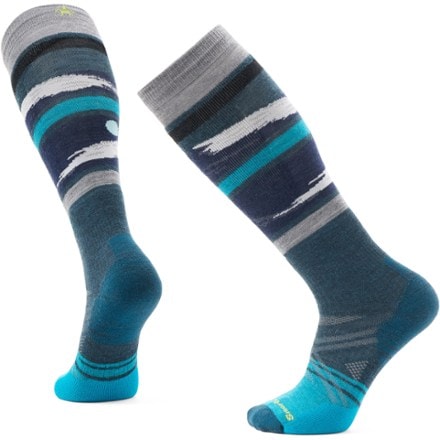 Smartwool Ski Full Cushion Midnight Ski Over The Calf Socks 0