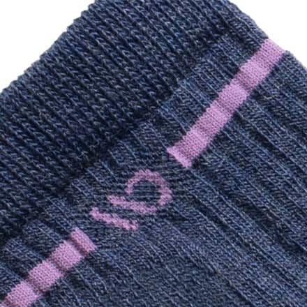 Wide Open Single Stripe Cushioned Quarter Socks - Women's 4
