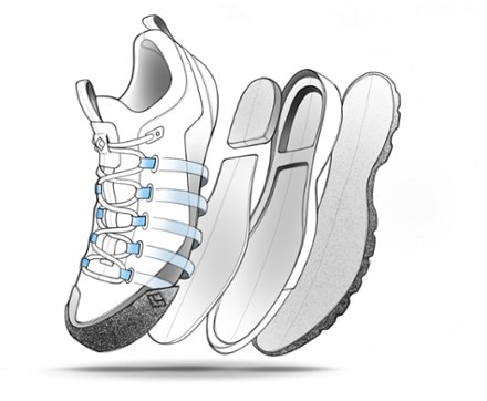 Black Diamond Mission LT Approach Shoes - Women's 6