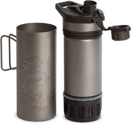 Grayl GeoPress Ti Water Filter and Purifier Bottle - 24 fl. oz. 6