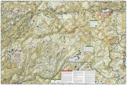 National Geographic Tahoe National Forest: Yuba & American Rivers Topographic Map 1