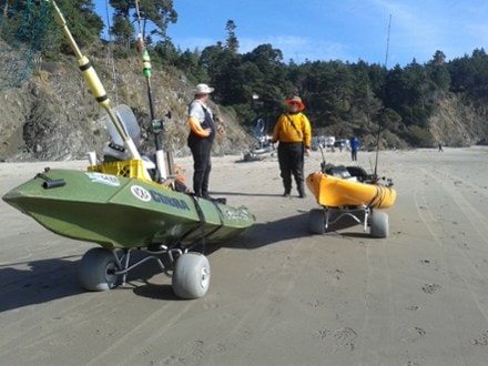 Wheeleez Kayak Cart - Beach 3