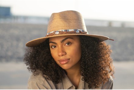 Scala Laeila Palm Braid Sun Hat - Women's 5