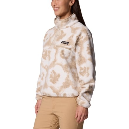 Columbia Helvetia II Cropped Half-Snap Fleece Pullover - Women's 5