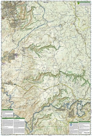 National Geographic Mogollon Rim/ Munds Mountain Topographic Map 2