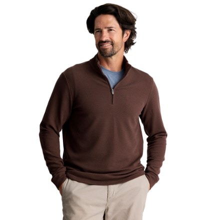 Free Fly Waffle Quarter-Zip Pullover - Men's 0