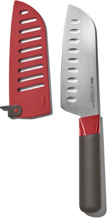 OXO Outdoor Santoku Knife with Locking Sheath 0
