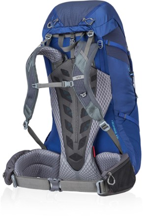 Gregory Deva 60 Pack - Women's Back view (Nocturne Blue)