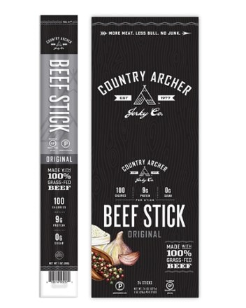 Country Archer Jerky Co. Original Beef Stick - 1 oz. 0