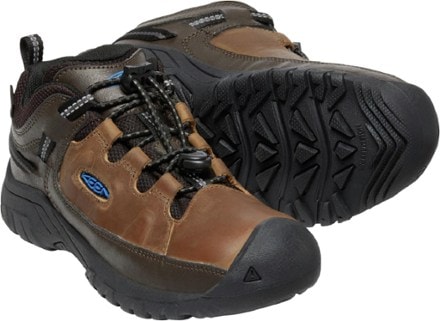 KEEN Targhee Low Waterproof Hiking Shoes - Big Kids' 4