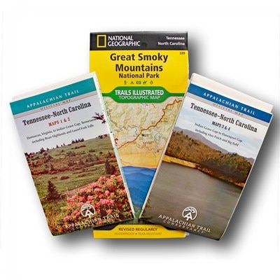 Appalachian Trail Conservancy Appalachian Trail Tennessee-North Carolina Guidebook and Maps Set 1