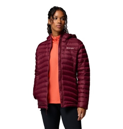 Columbia Corelite Down Hooded Jacket - Women's 7