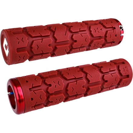 ODI Rogue Lock-On Handlebar Grips Red