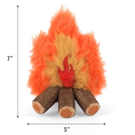 Play Pet Brands Camp Corbin Cozy Campfire Dog Toy 4