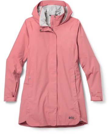 Nikwax REI Co-op Rainier Long Line Rain Jacket - Womens