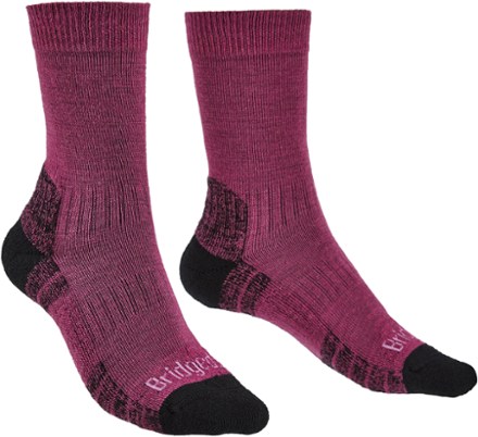 Bridgedale Hike Lightweight Boot Socks - Berry - Women's 0