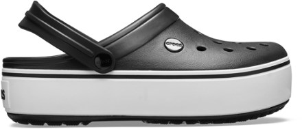 crocs women's crocband platform clog