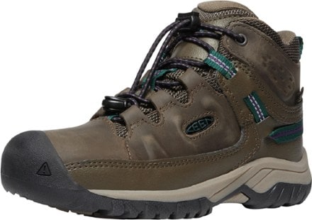 KEEN Targhee Mid Waterproof Hiking Boots - Big Kids' 3