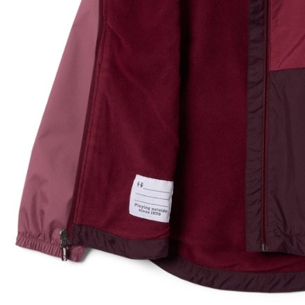 Columbia Rainy Trails III Fleece-Lined Jacket - Girls' 2