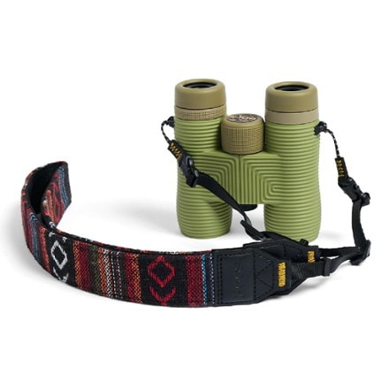 Nocs Provisions NocLoc Woven Tapestry Neck Strap THICKET (Binoculars not included)