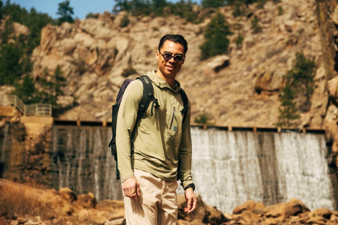 Location Image for Sun Hoodie - Men's