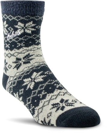 Woolrich Aloe-Infused Double-Layer Socks - Snowflakes