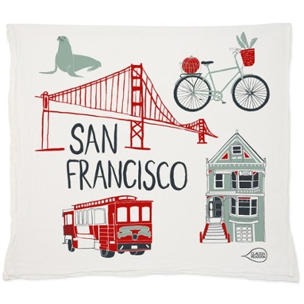 Claudia Pearson San Francisco Tea Towel 0