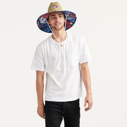 Hemlock Hat Co. UPF 50+ Lifeguard Straw Hat 5