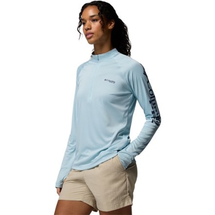Columbia PFG Tidal Tee Quarter-Zip Shirt - Women's 3