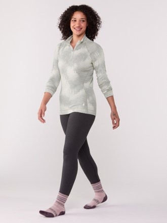 Smartwool Classic Thermal Merino Quarter-Zip Base Layer Top - Women's 3