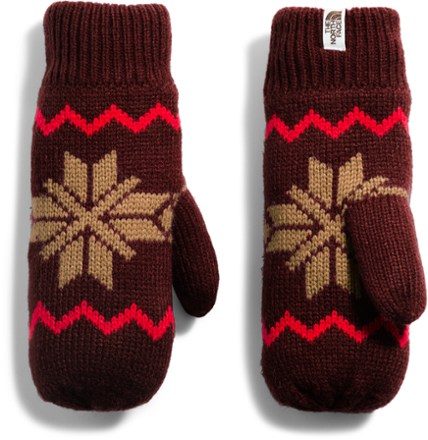 the north face fair isle mittens