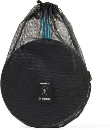 Helinox Side Table M Side view (Black)