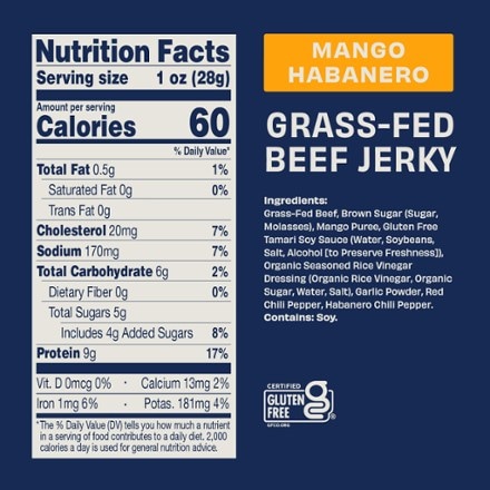 Country Archer Jerky Co. Grass-Fed Beef Jerky - 7 oz. 3