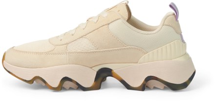 Sorel Kinetic Impact II Wonder Lace Shoes - Women's Left view (Honey White/Euphoric Lilac)