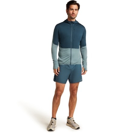 Icebreaker Merino Blend 200 Realfleece Descender Long-Sleeve Half-Zip - Men's 3