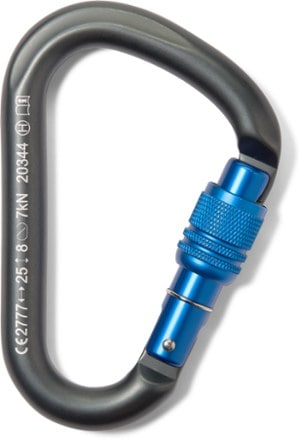 Trango Regulock HMS Screwlock Carabiner - Black 1