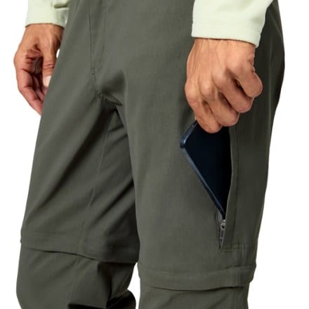 Free Country DWR Nylon Stretch Convertible Pants - Men's 7