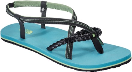 the north face base camp plus asymmetrical 2 sandals