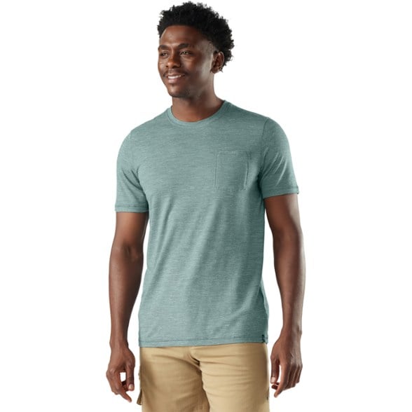 On Body Image of color Dusty Teal Heather