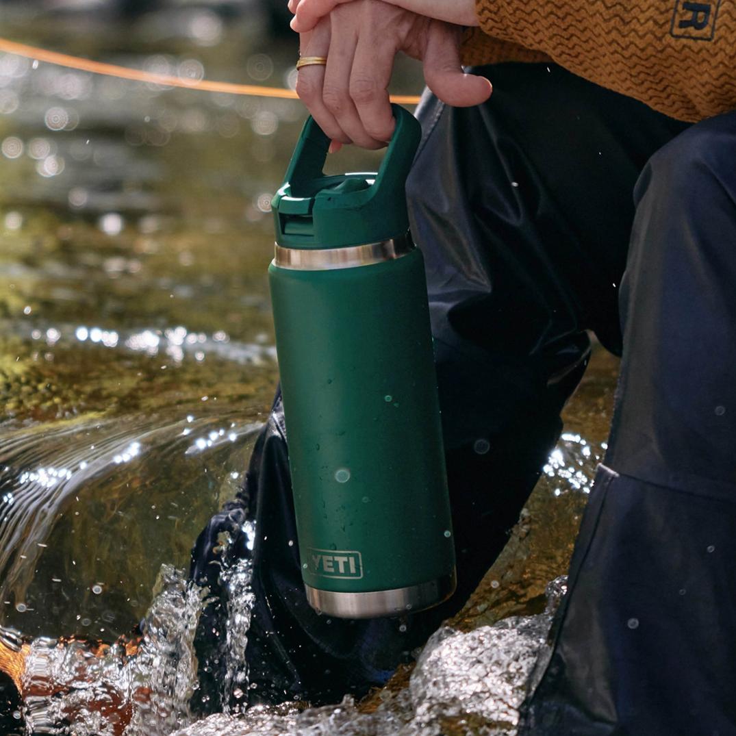 Location Image for Rambler Vacuum Water Bottle with Straw Cap - 26 fl. oz.