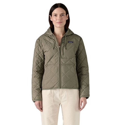 Patagonia Diamond Quilted Bomber Insulated Hoody - Women's 1